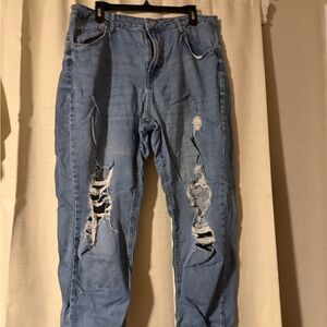 Wild Fable Light Blue Distressed Jeans